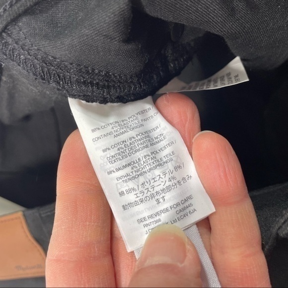 Madewell 8" Skinny Jeans Carbondale Wash - Picture 6 of 11